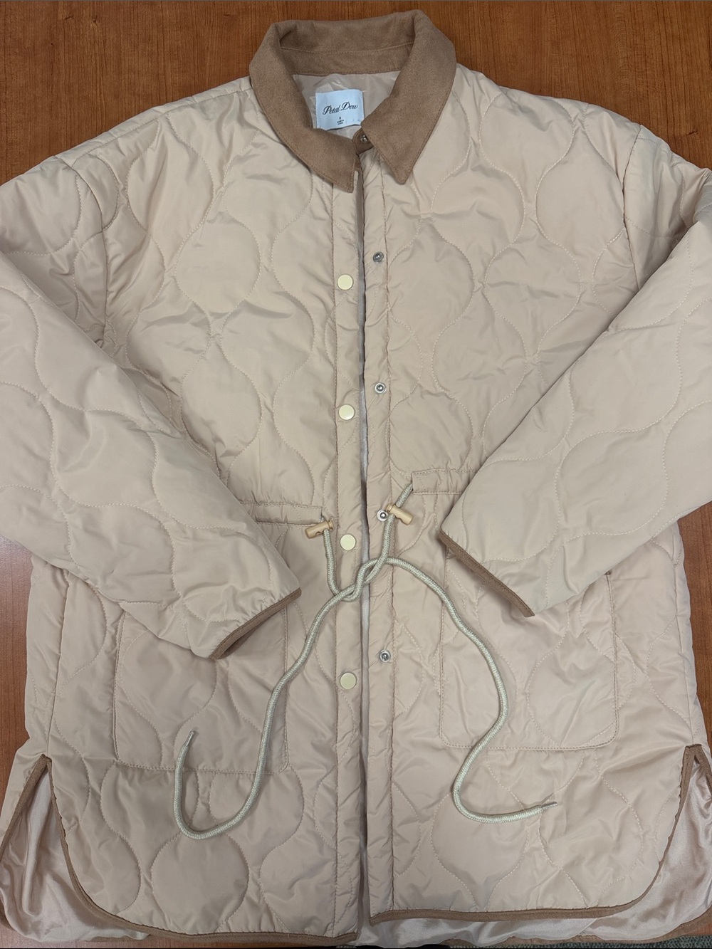 Petal Dew Lightweight Quilted Jacket